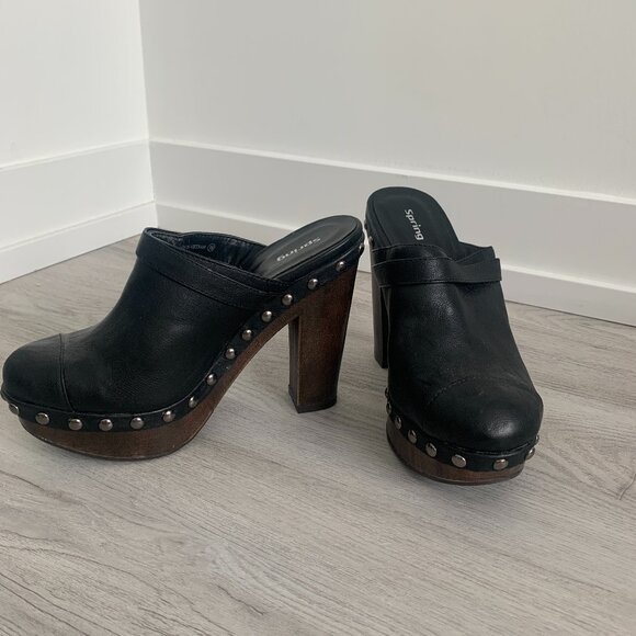 Spring heeled clogs size 38 - Picture 1 of 5